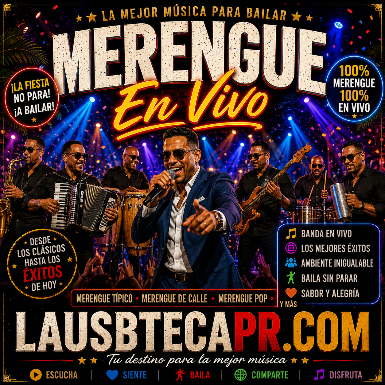 #28 - Merengue (En Vivo) Varios Artistas