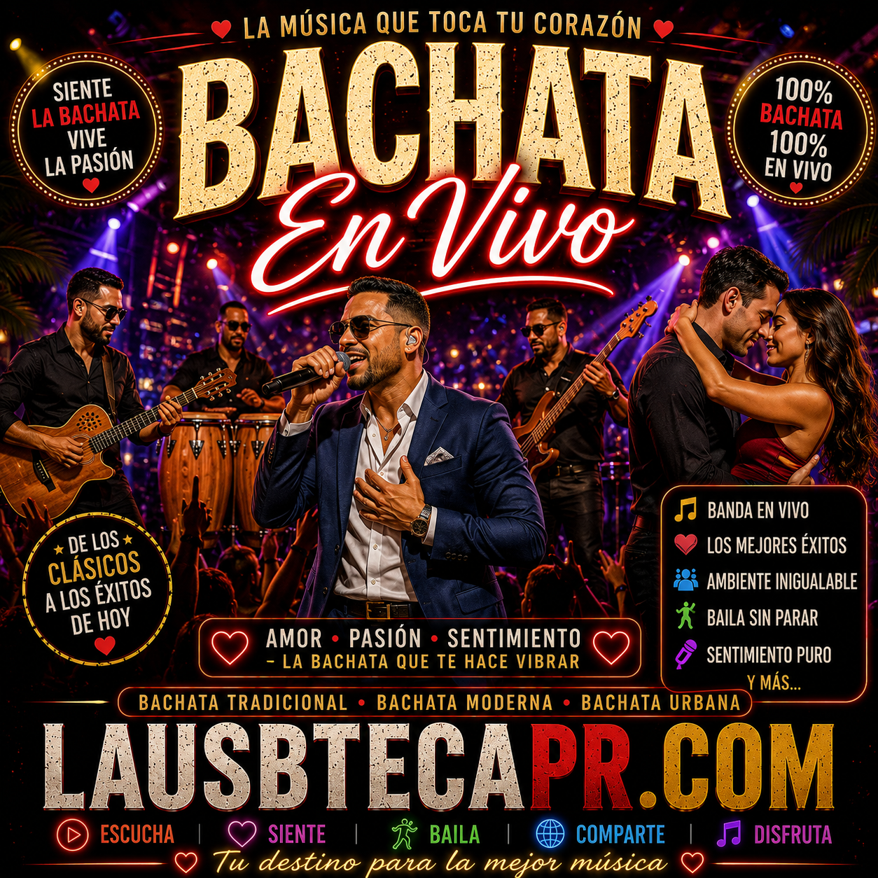 #27 - Bachata (En Vivo) Varios Artistas
