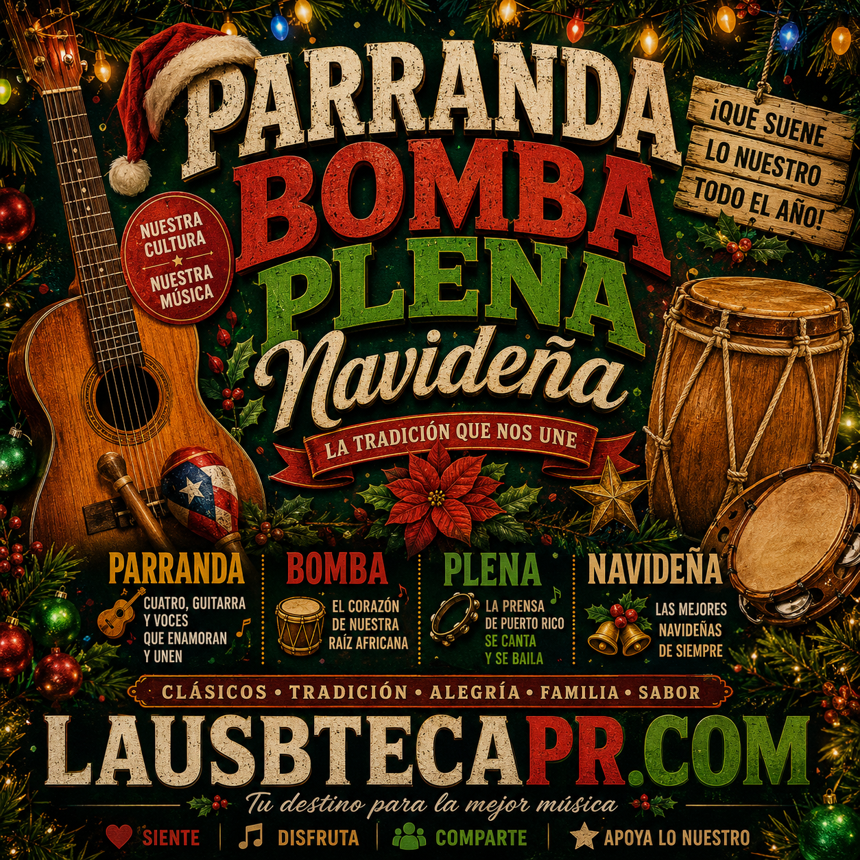 #29- Parranda, Bomba, Plena