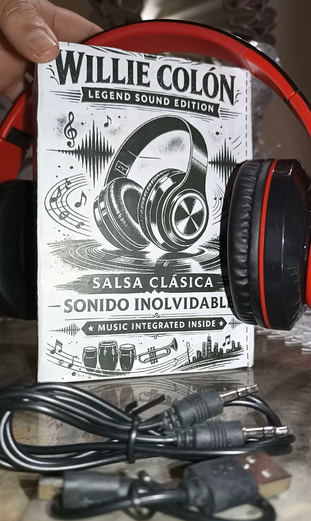 Audífonos con Música Integrada - Toda la música de Willie Colon