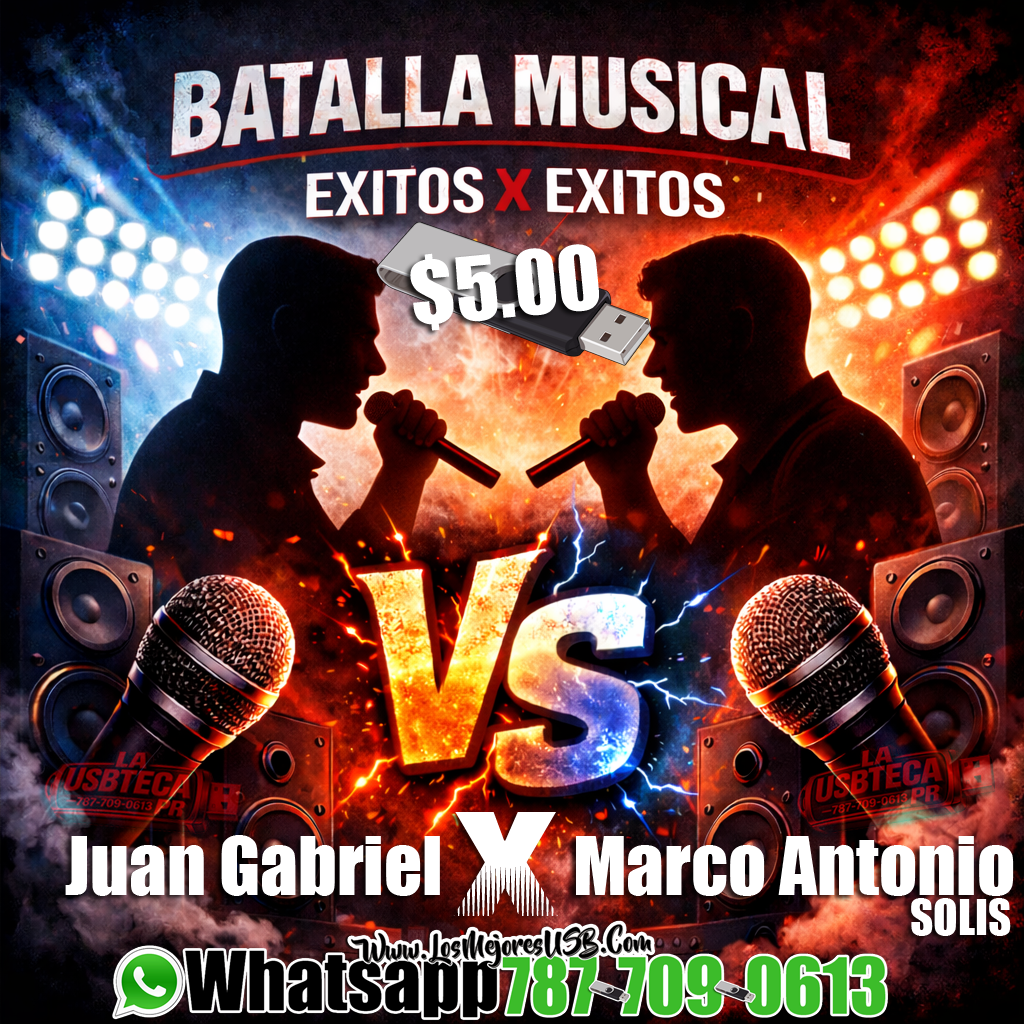 #3 - Juan Gabriel Vs Marco Antonio Solis