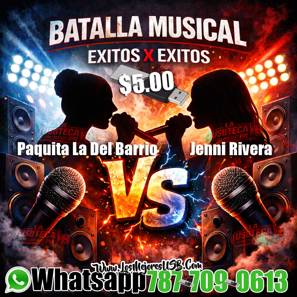 #36- Paquita La Del Barrio Vs Jenni Rivera
