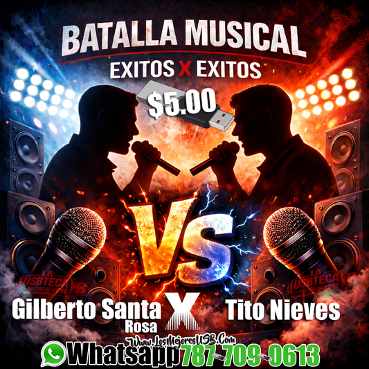 #7- Gilberto Santa Rosa Vs Tito Nieves