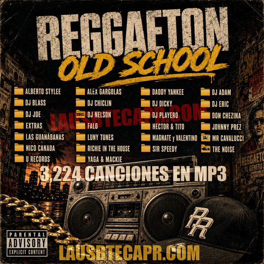 #11- Reggaeton Old School (Música y Videos) (Lee la descripción)