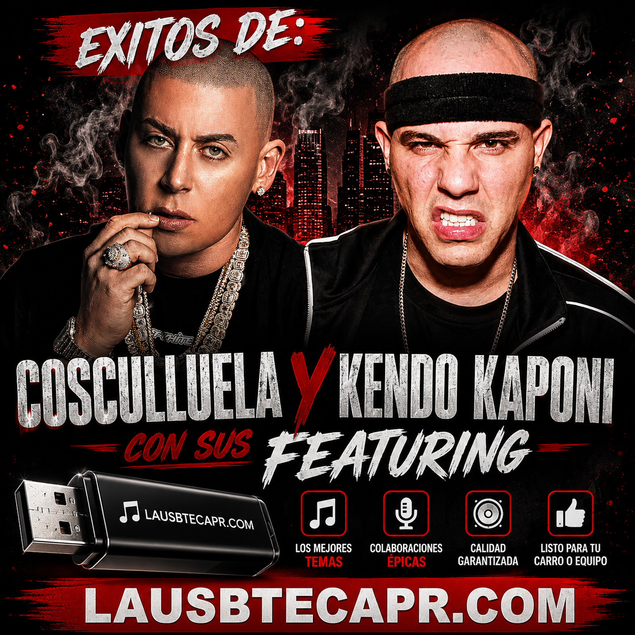 #50- Cosculluela & Kendo Kaponi (Exitos)