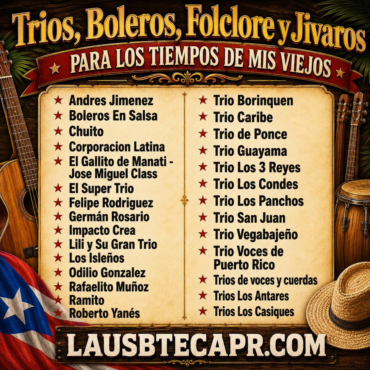 #21 - Trios, Boleros, Folclore y Jivaros - Para Los Tiempos De Mis Viejos