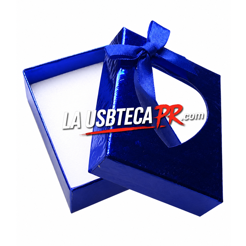 ❤️Cajita para regalo, caben de 1 a 8 pendrives, (colores a escoger)