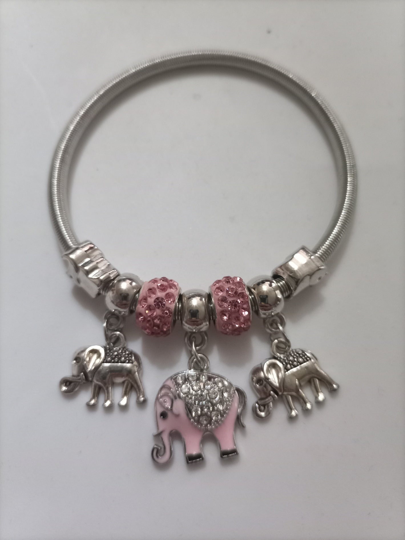 Pulsera de Elefantes (En Caja)