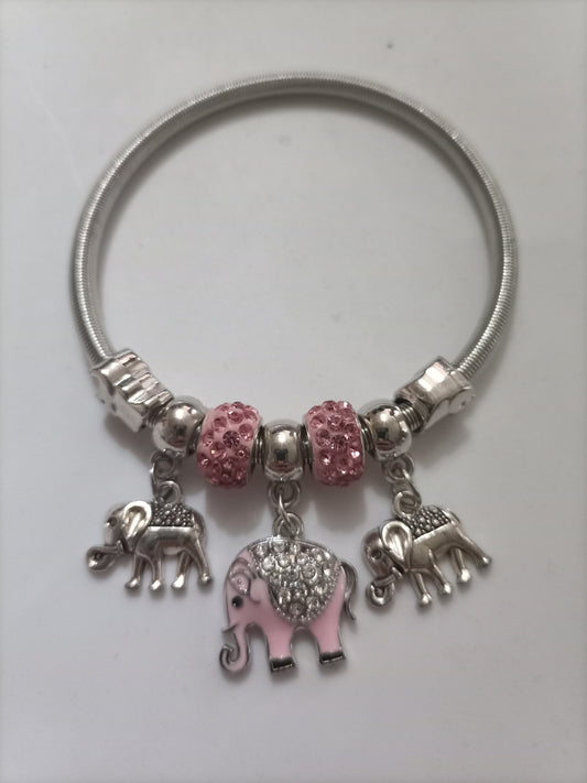 Pulsera de Elefantes (En Caja)