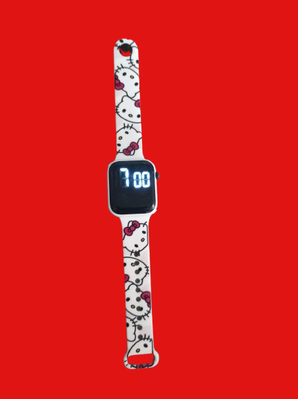 Reloj digital de Hello Kitty