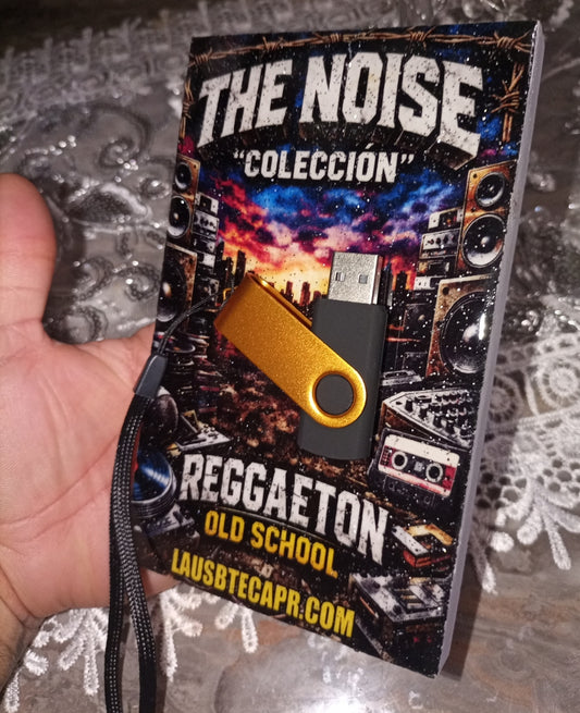 Cuadro Full Color Clear y Glitter con Pendrive "The Noise" (Artesanía)