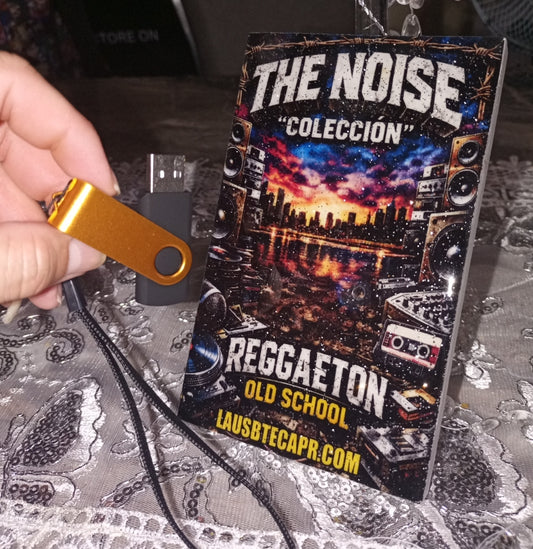 Cuadro Full Color Clear y Glitter con Pendrive "The Noise" (Artesanía)