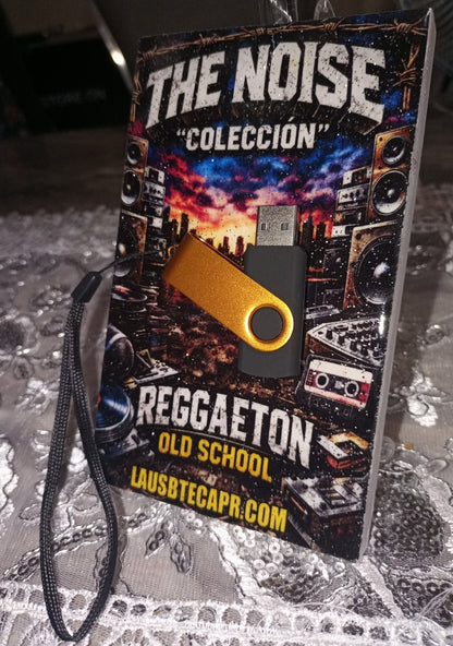 Cuadro Full Color Clear y Glitter con Pendrive "The Noise" (Artesanía)
