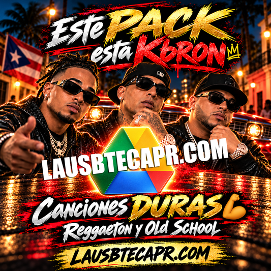 🔥Este PACK Esta Kbron - Reggaeton y Old School (Descargar por Google Drive) (2.5 GB)