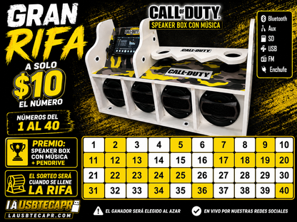 Participar de La Rifa (Box Call Of Duty) (Ganador Recoge En Ponce PR)