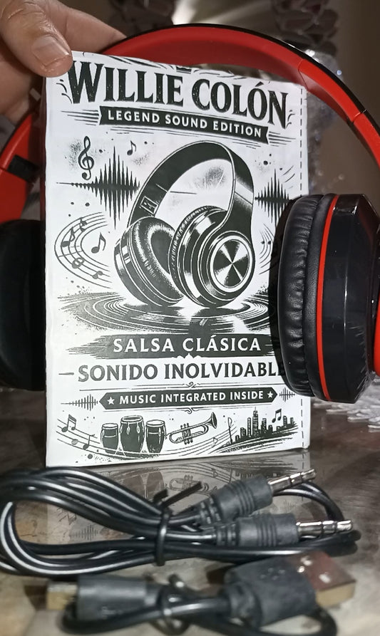 Audífonos con Música Integrada - Toda la música de Willie Colon