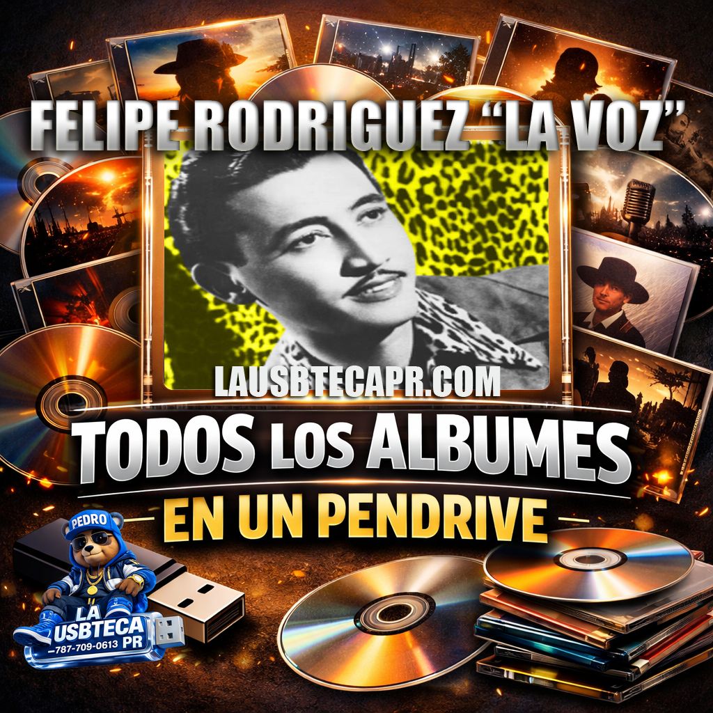 Felipe Rodriguez "La Voz" (Discos)